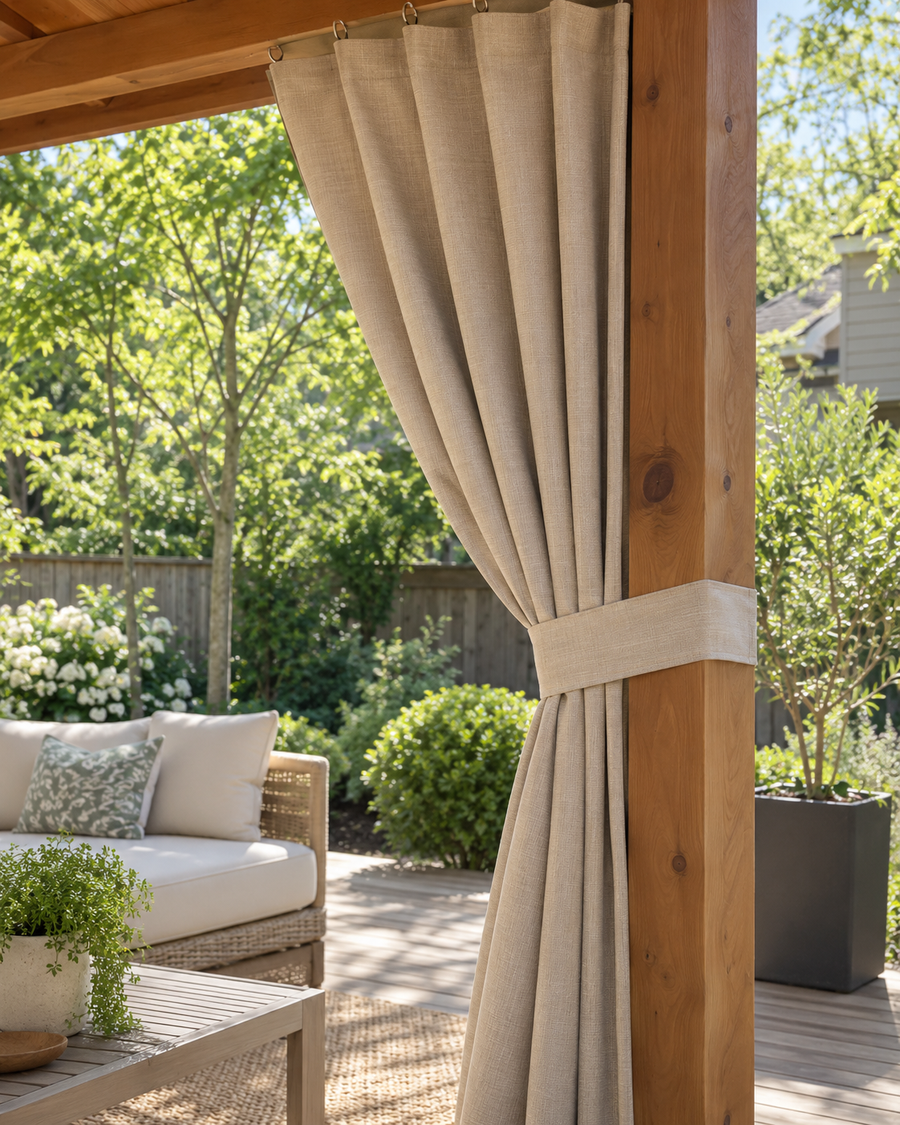 Cabana Privacy Curtain Set