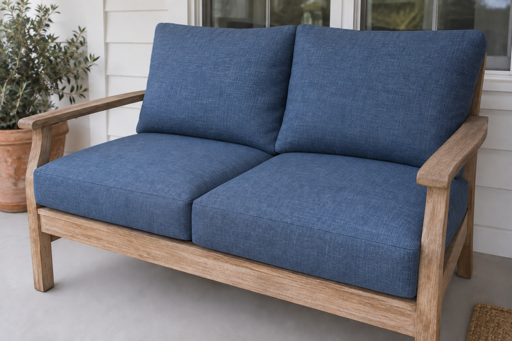 Woven cushion cover styling concept