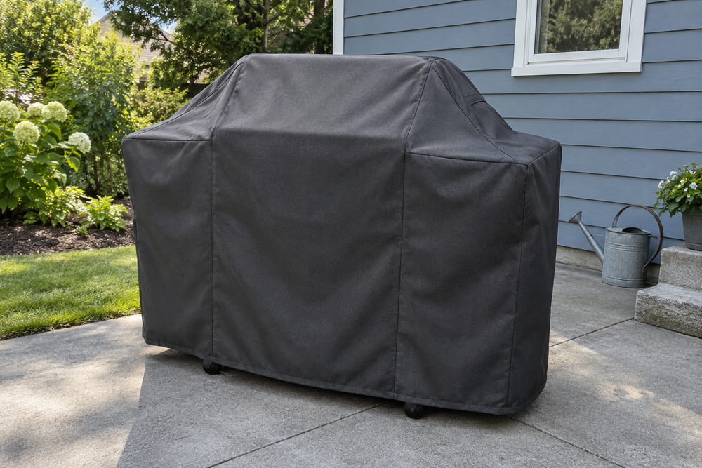 Charcoal grill cover concept