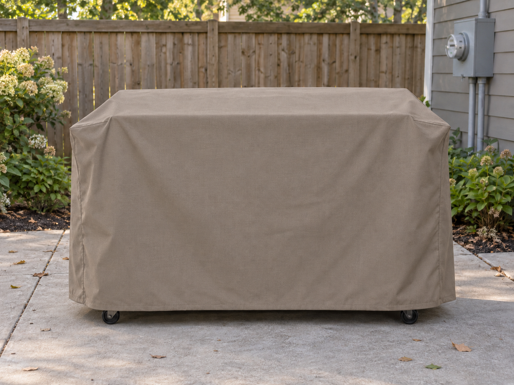 Griddle Covers in Sunbrella Taupe