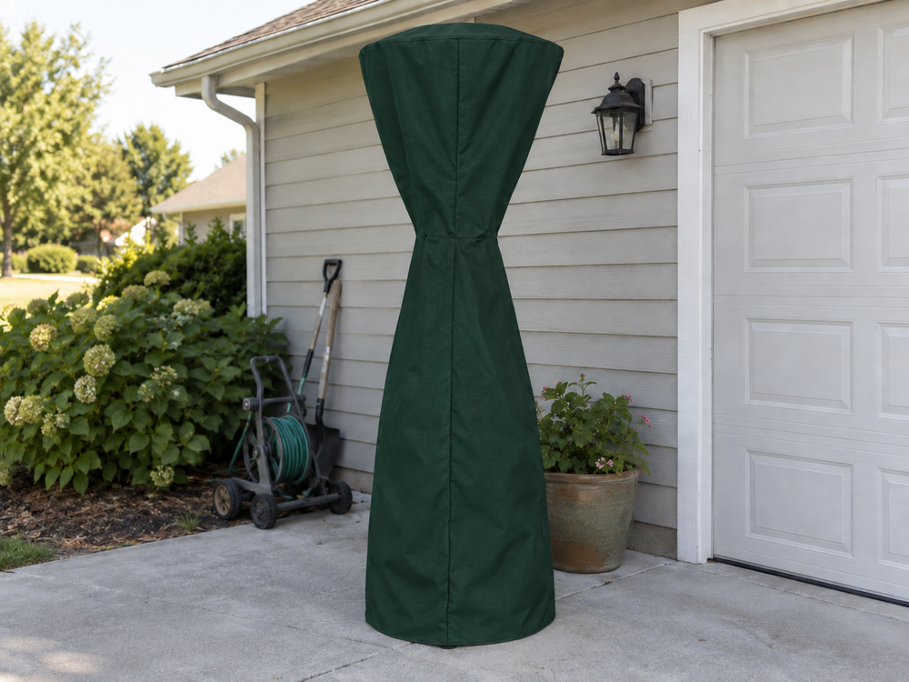 Patio Heater Covers in Sunbrella Ivy