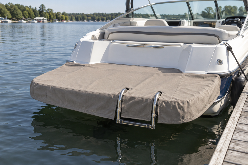 Boat Swim Platform Covers