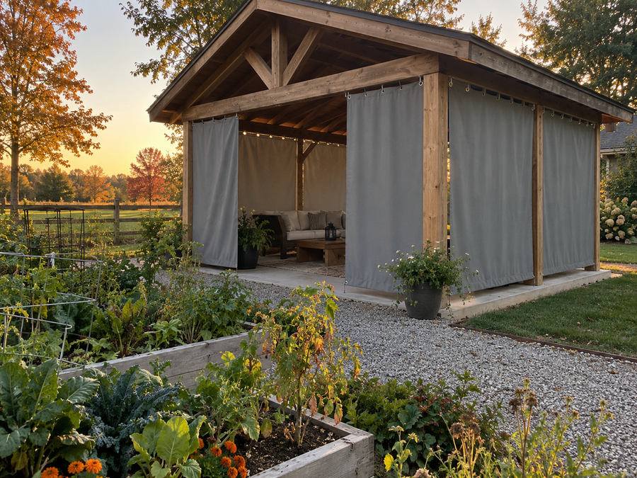 Open-Sided Garden Shelter Panels