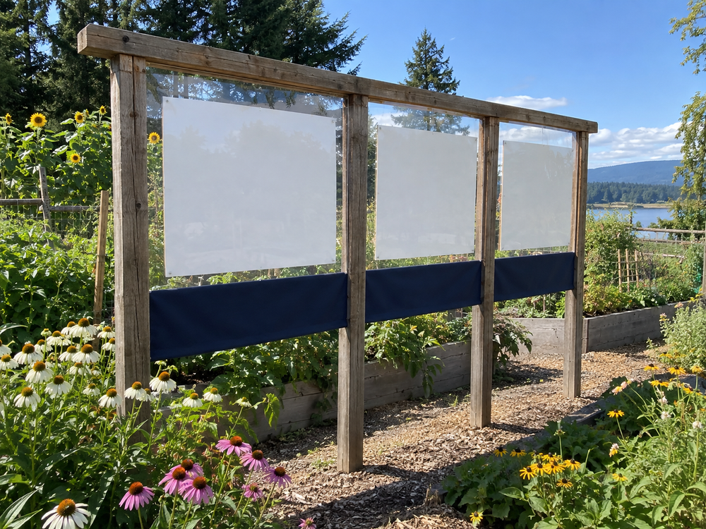 Outdoor Art Display Splash Panels