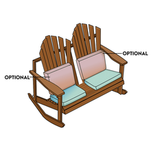 Load image into Gallery viewer, Adirondack | Style 3 - Cushion (Style 2)