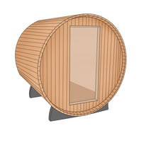 Load image into Gallery viewer, Barrel Sauna Cover