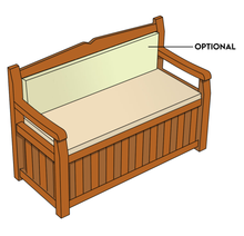 Load image into Gallery viewer, Bench | Style 7 - Cushion