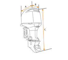 Load image into Gallery viewer, Boat Motor Cover