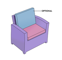 Load image into Gallery viewer, Chair | Style 13 - Cushion