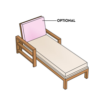 Load image into Gallery viewer, Chaise | Style 3 - Cushion