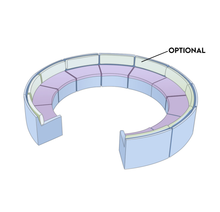 Load image into Gallery viewer, Curved Sofa | Style 4 - Cushion