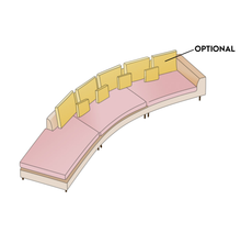 Load image into Gallery viewer, Curved Sofa | Style 7 - Cushion