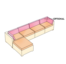 Load image into Gallery viewer, L-Shaped Sofa | Style 2 - Cushion