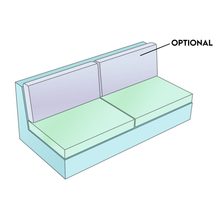 Load image into Gallery viewer, Straight Sofa | Style 2 - Cushion