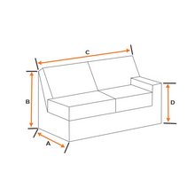 Load image into Gallery viewer, Straight Sofa | Style 11
