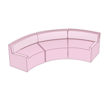 Load image into Gallery viewer, Curved Sofa | Style 1