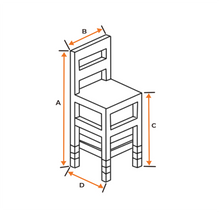 Load image into Gallery viewer, Stacked Chairs | Style 1