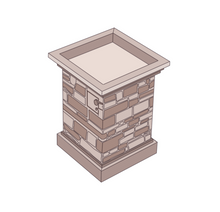 Load image into Gallery viewer, Fire Column I Style 2