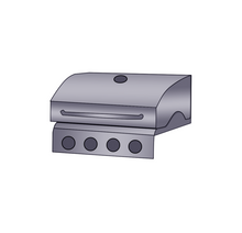 Load image into Gallery viewer, Built-in Grill/BBQ Cover