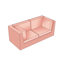 Load image into Gallery viewer, Straight Sofa | Style 3