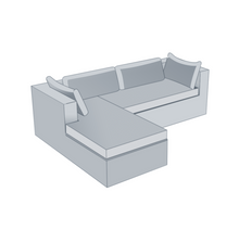 Load image into Gallery viewer, L-Shaped Sofa | Style 4