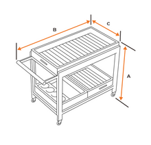 Load image into Gallery viewer, Serving Cart | Style 4