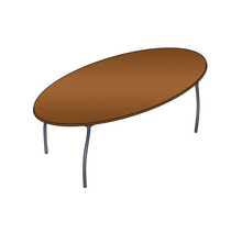 Load image into Gallery viewer, Table | Oval - Style 1