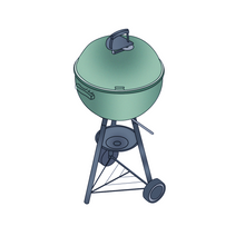 Load image into Gallery viewer, Kettle Grill/BBQ Cover