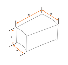 Load image into Gallery viewer, Ottoman | Curved - Style 2