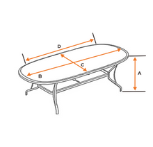 Load image into Gallery viewer, Table | Oval - Style 2
