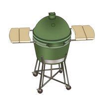 Load image into Gallery viewer, Green Egg Smoker Cover | Style 3