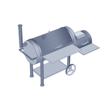 Load image into Gallery viewer, Offset Smoker Cover