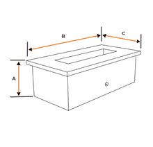 Load image into Gallery viewer, Fire Table I Rectangle