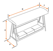 Load image into Gallery viewer, Swing Set Cover