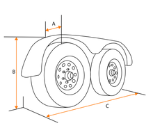 Load image into Gallery viewer, Tandem Tire Cover