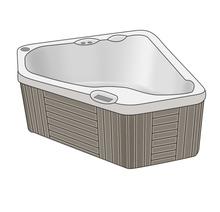 Load image into Gallery viewer, Hot Tub | Spa Cover | Rectangle | Style 4