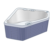 Load image into Gallery viewer, Hot Tub | Spa Cover | Rectangle | Style 5