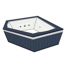 Load image into Gallery viewer, Hot Tub | Spa Cover | Rectangle | Style 6