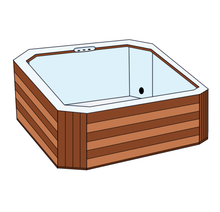 Load image into Gallery viewer, Hot Tub | Spa Cover | Rectangle | Style 7