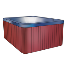Load image into Gallery viewer, Hot Tub | Spa Cover | Rectangle | Style 8