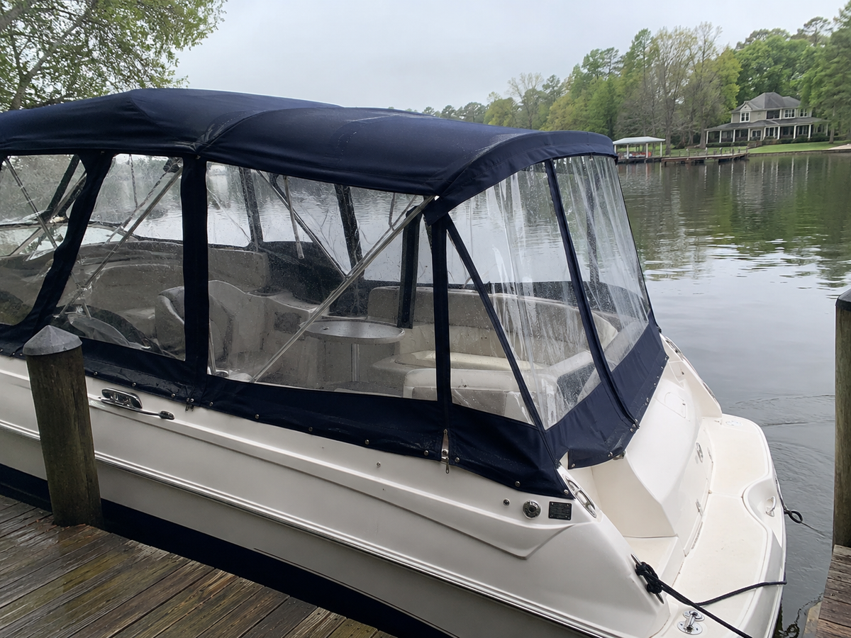 Boat Cockpit Clear Vinyl Enclosure