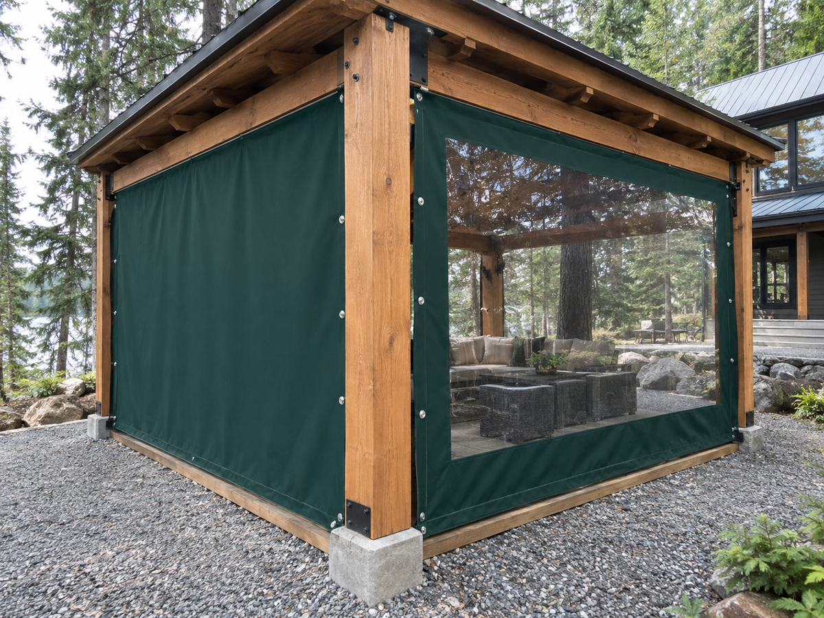 Custom Gazebo Curtains