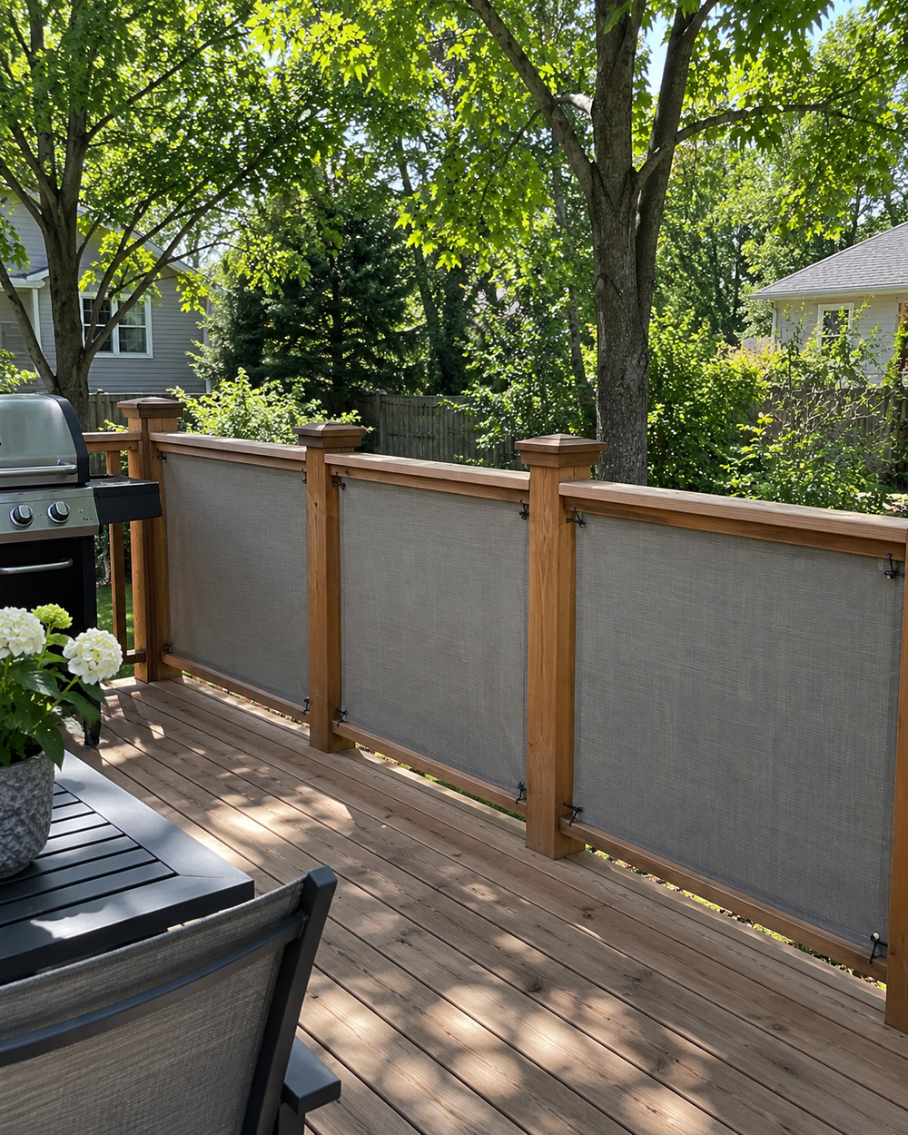 Deck Railing Infill Panels