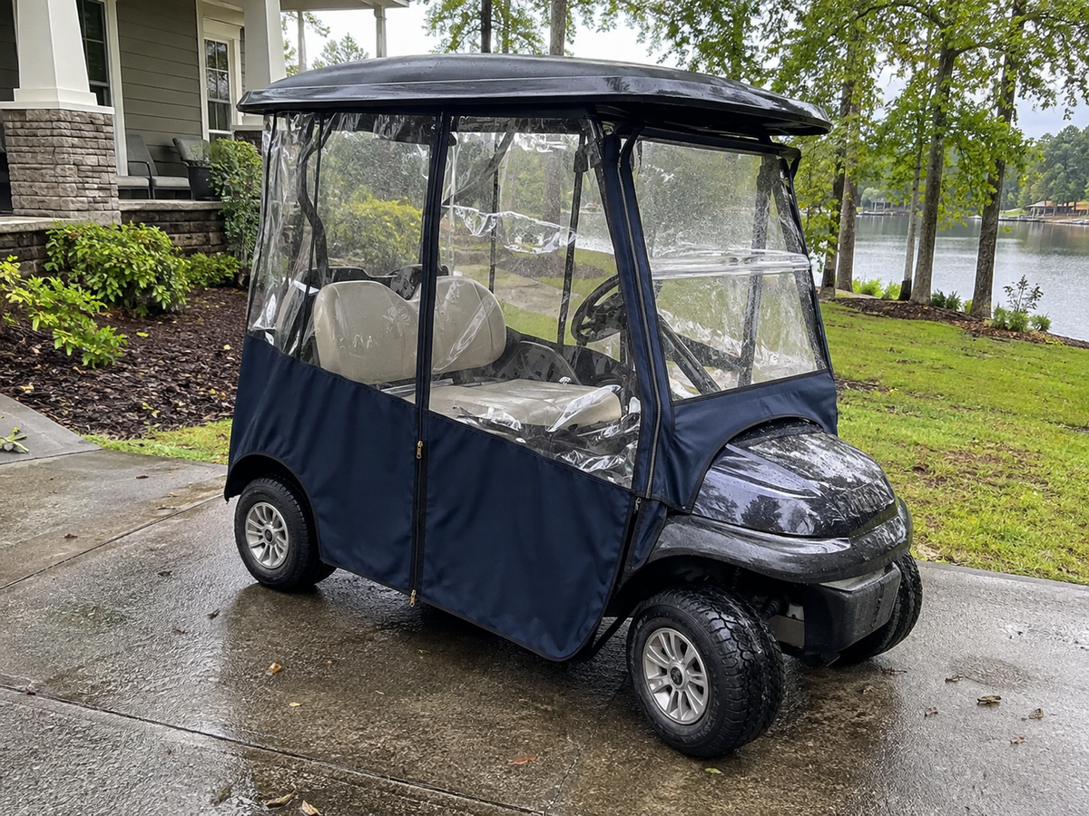 Golf Cart Clear Vinyl Enclosure