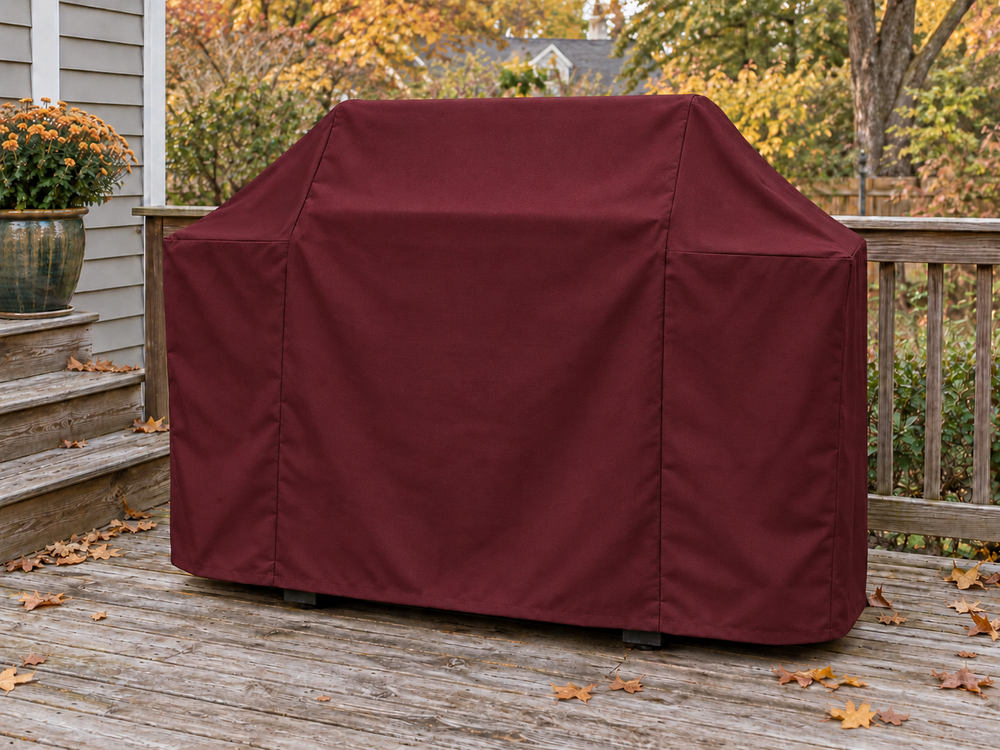 Grill & BBQ Covers in Sunbrella Burgundy