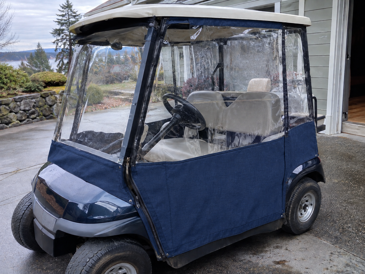 Golf Cart Clear Vinyl Enclosure