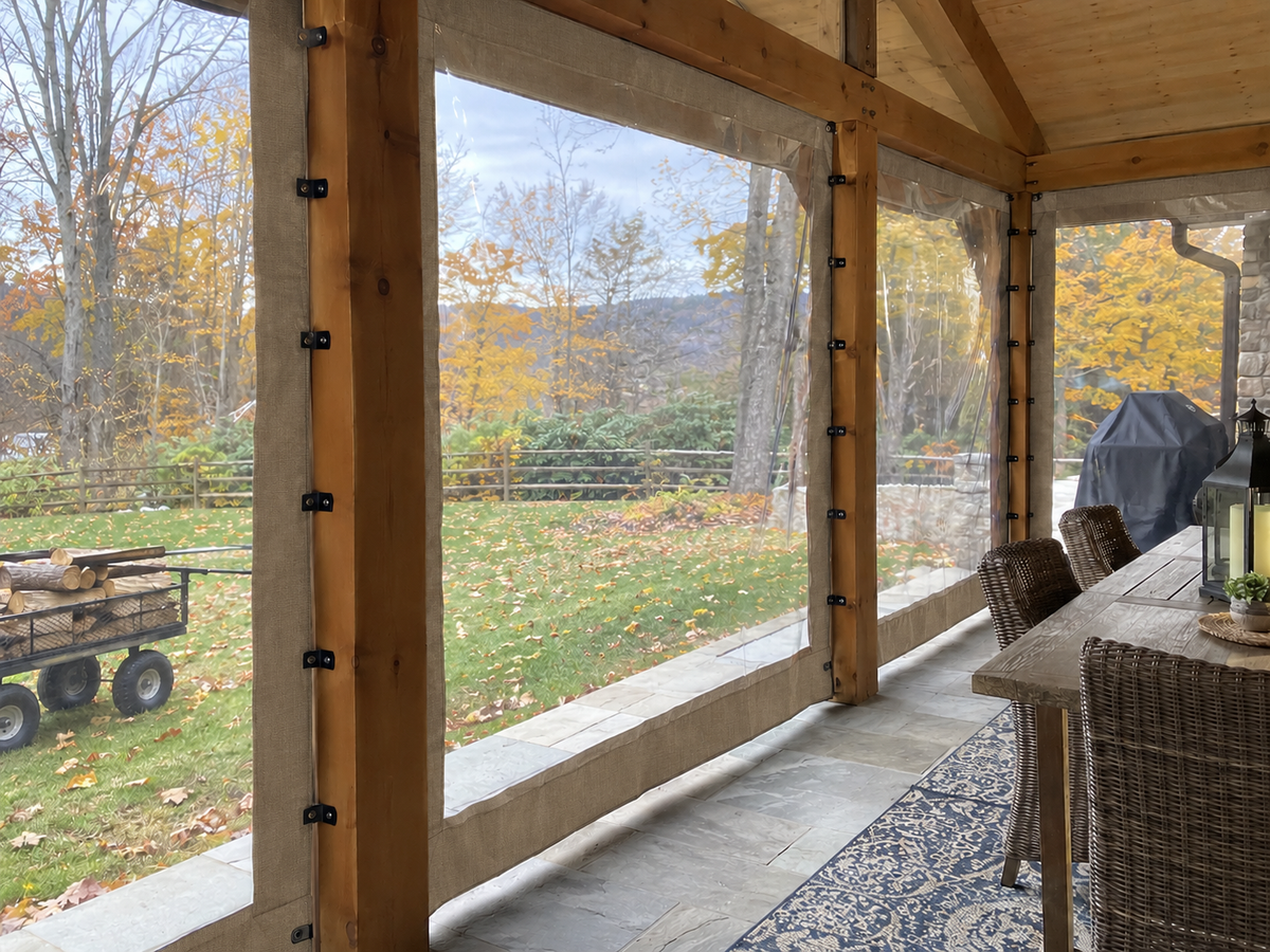 Porch & Patio Clear Vinyl Panels