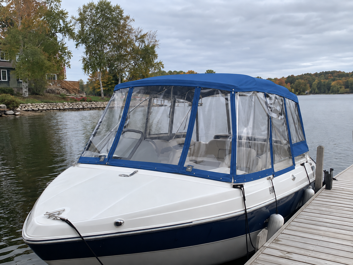 Boat Cockpit Clear Vinyl Enclosure