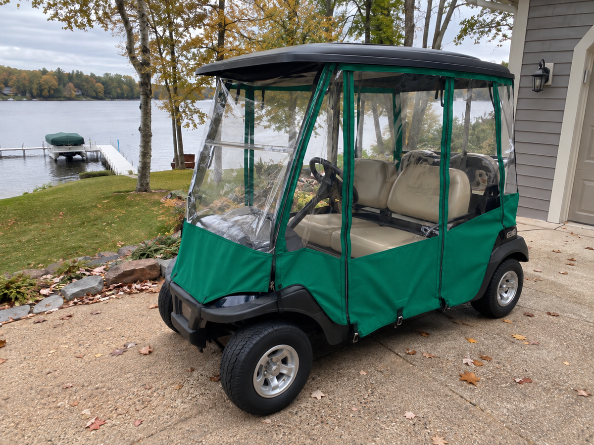 Golf Cart Clear Vinyl Enclosure
