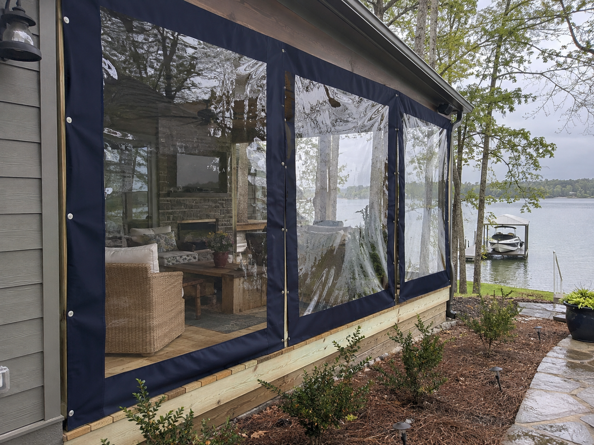 Porch & Patio Clear Vinyl Panels